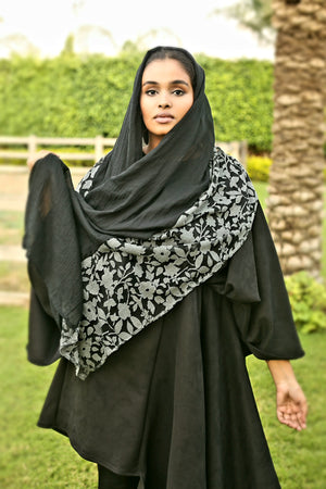 The flower scarf