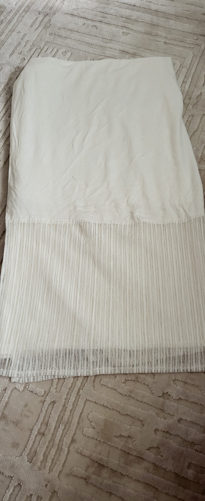 Cotton*tulle scarf