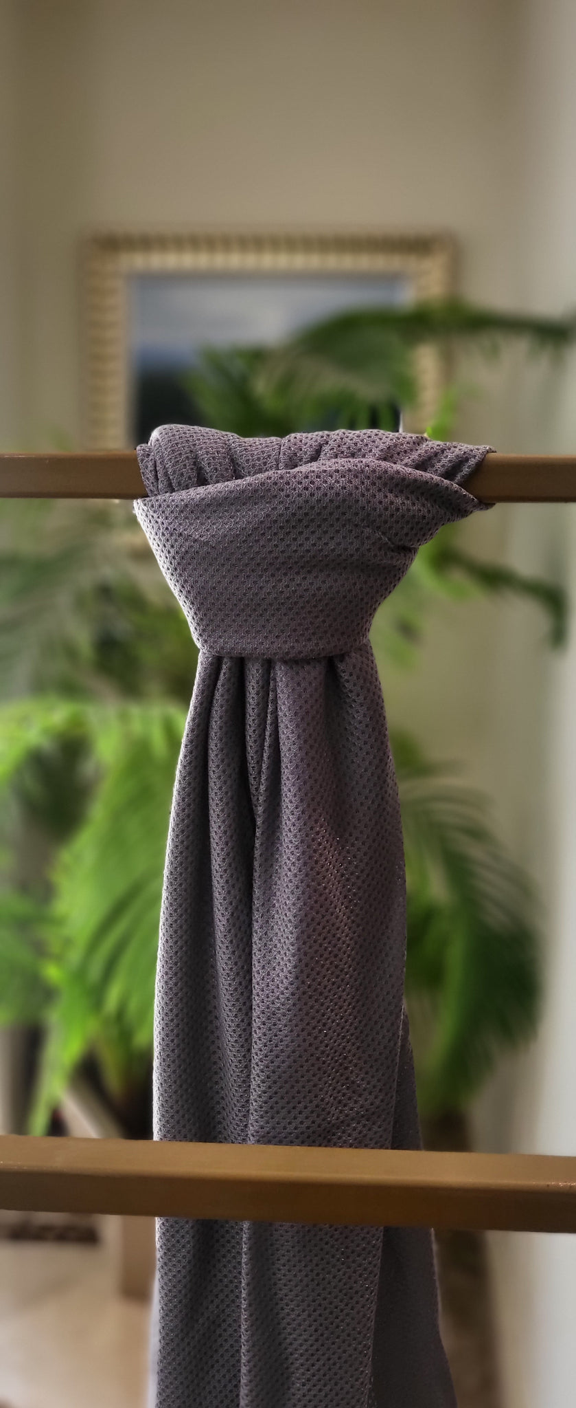 Wool dotted scarf
