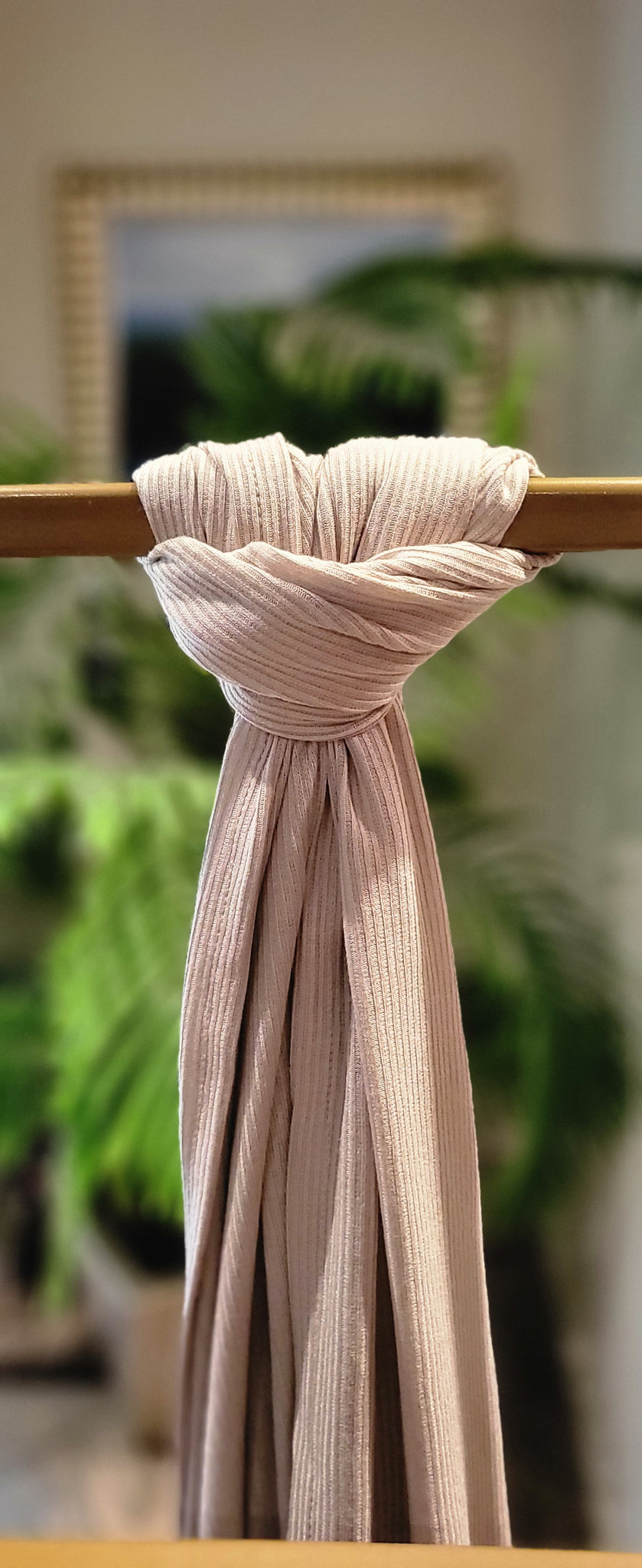 Ribbed cotton