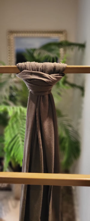 Ribbed cotton
