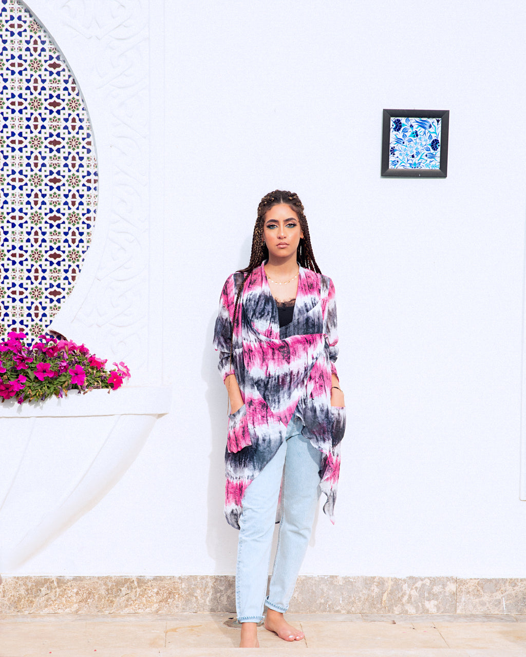 THE TALYA LINEN CARDIGAN