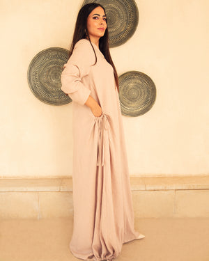 The WENDI linen dress