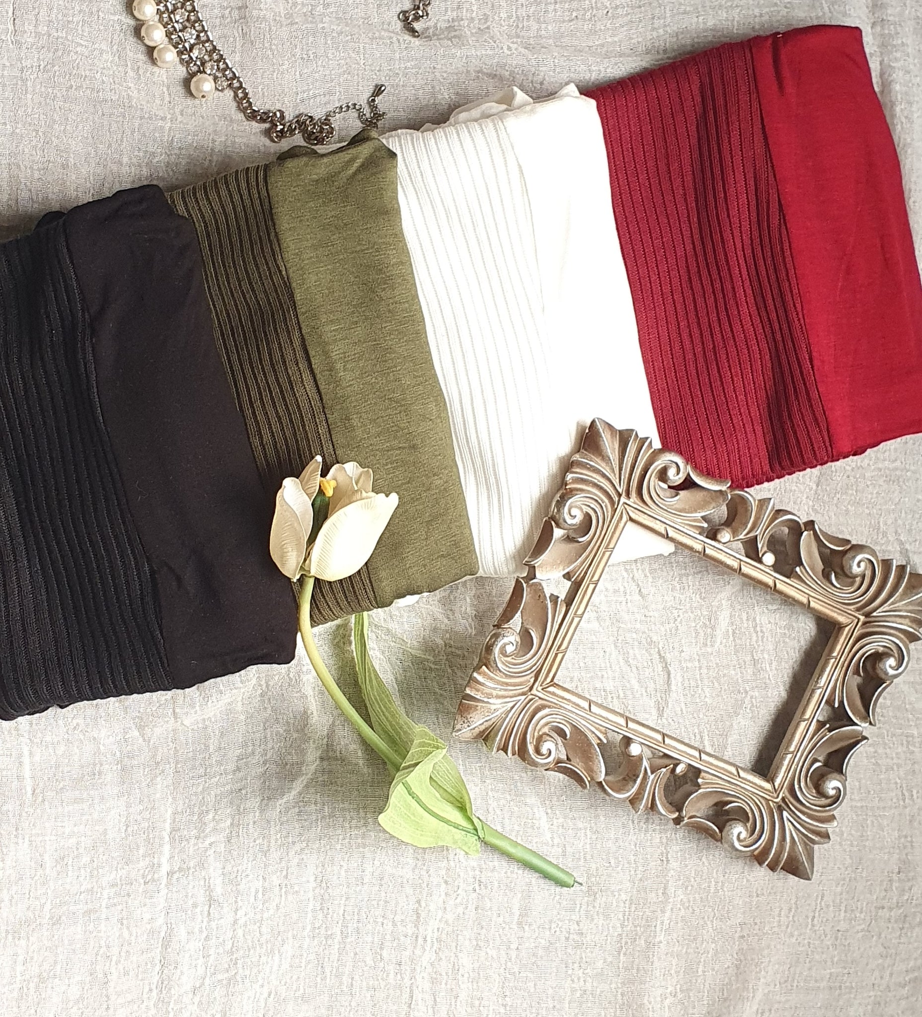 The groovy cotton scarf