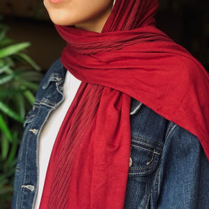 The groovy cotton scarf