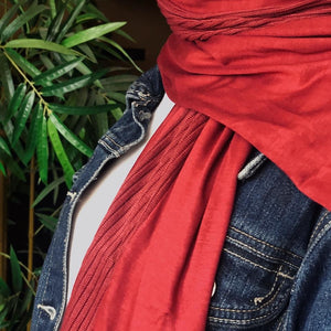 The groovy cotton scarf