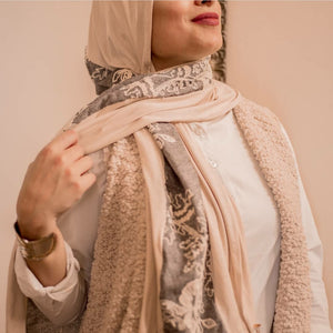 The embellished scarf